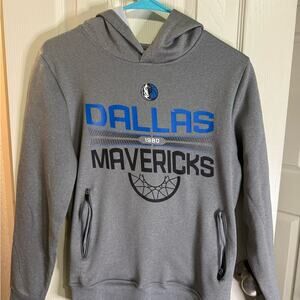 NBA Gray Fleece Hoodie - Adult Small